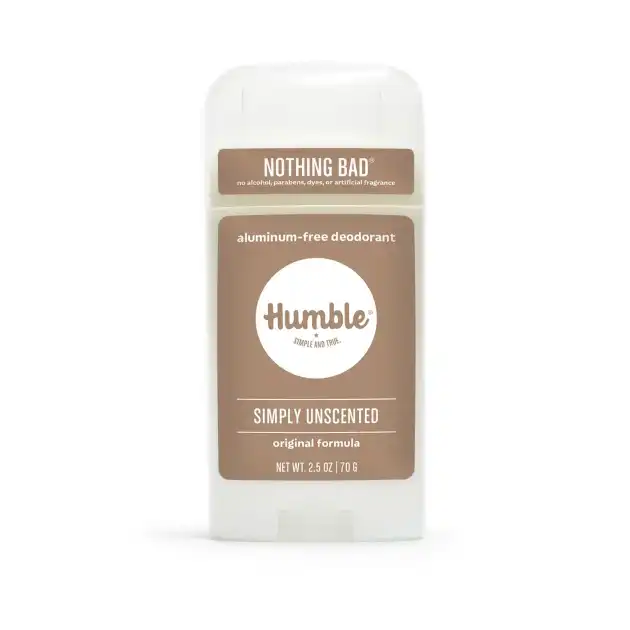 Humble Brands Simply Unscented natural deodorant - Yuka Score 100/100