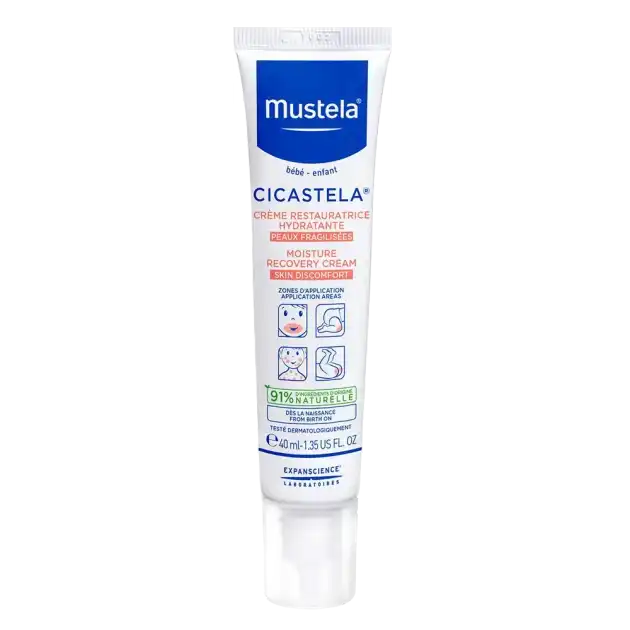 Mustela Cicastela Moisture Recovery Cream - Yuka Score 100/100