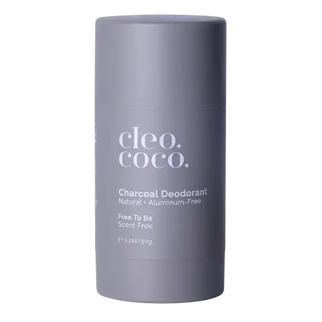 Cleo+Coco Charcoal natural deodorant scent free - Yuka Score 100/100