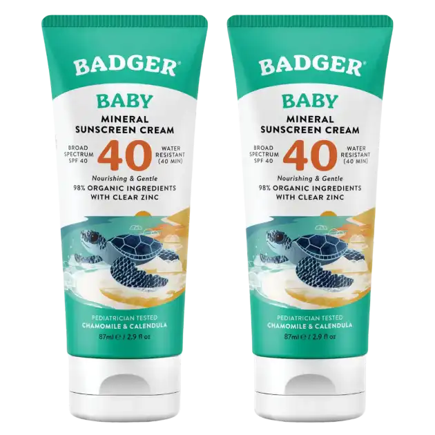 Badger Mineral Baby Sunscreen SPF 40 - Yuka Score 93/100