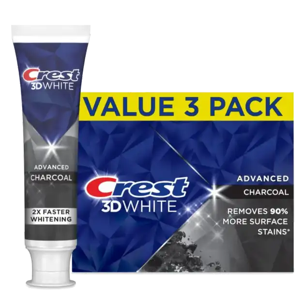 Crest 3D White Advanced Charcoal - Yuka Score 100/100