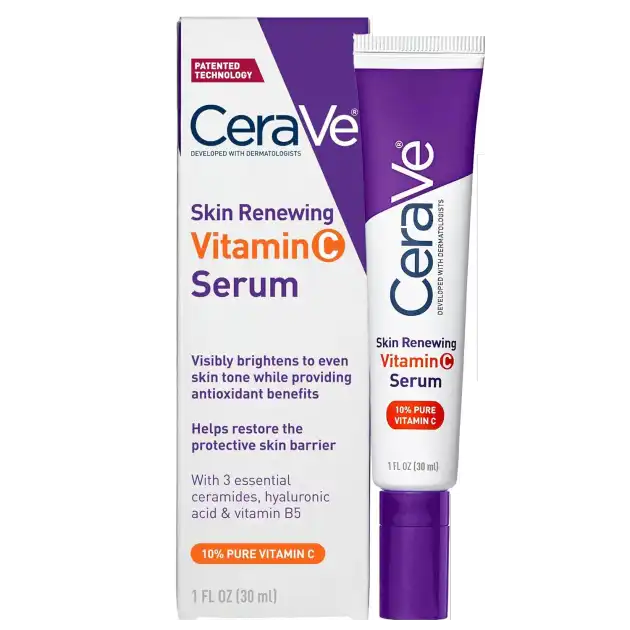 CeraVe Vitamin C Serum with hyaluronic acid and ceramides - Yuka Score 100/100